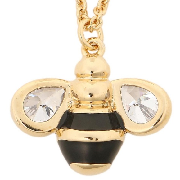 NEW Kate Spade Queen Bee Pendant Necklace - Picture 4 of 8